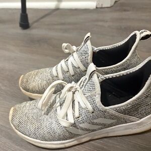 Adidas Women's Knit Gray Sneakers